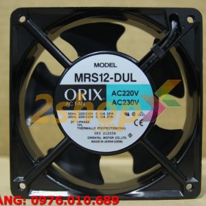 QUẠT ORIX MRS12-DUL, 220-230AC, 120x120x38mm