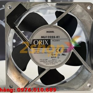 QUẠT ORIX MU1225S-41, 200VAC, 120x120x25mm