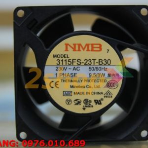 QUẠT NMB 3115FS-23T-B30, 230VAC, 80x80x38mm