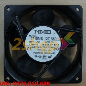 QUẠT NMB 4715MS-12T-B50, 115VAC, 120x120x38mm