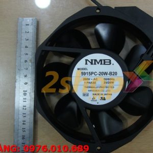 QUẠT NMB 5915PC-20W-B20-S12, 200VAC, 172x150x38mm