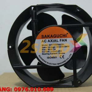 QUẠT SAKAGUCHI GH17250HA2SL, 220-240VAC, 172x150x51mm