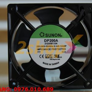 QUẠT SUNON DP200A-2123XBT.GN, 220-240VAC, 120x120x38mm