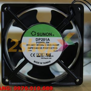 QUẠT SUNON DP201A 2123HSL.GN, 220-240VAC, 120x120x38 mm