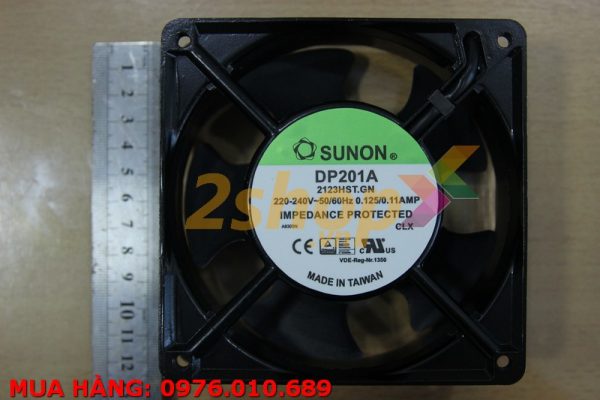 QUẠT SUNON DP201A 2123HST.GN, 220-240VAC, 120x120x38mm