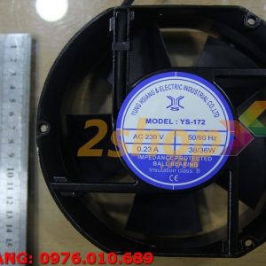 Quạt YUNG HSIANG YS-172, 230VAC, 172x150x51mm