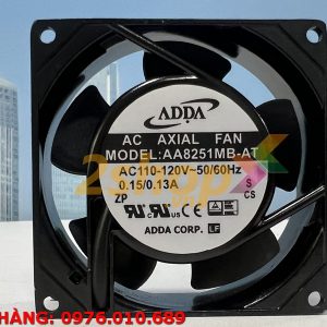 Quạt ADDA AA8251MB-AT, 110-120VAC, 80x80x25mm