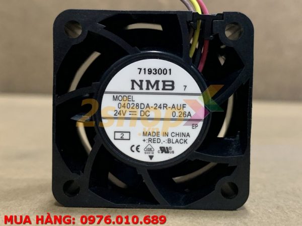 Quạt NMB 04028DA-24R-AUF, 24VDC, 40x40x28mm