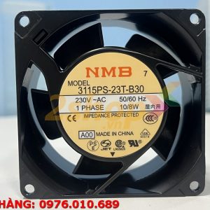 QUẠT NMB 3115PS-23T-B30, 230VAC, 80x80x38mm