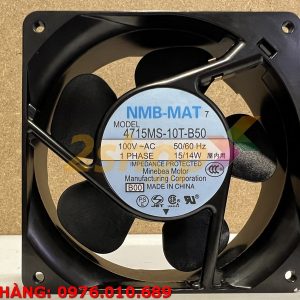 Quạt NMB 4715MS-10T-B50, 100VAC, 120x120x38mm
