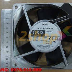 QUẠT ORIX MU1238A-41B, 200VAC, 120x120x38mm