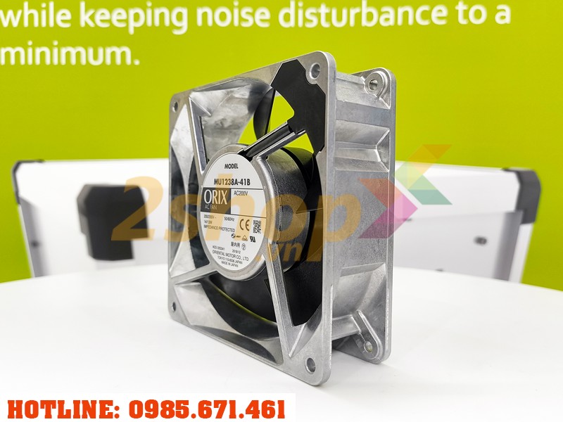 QUẠT ORIX MU1238A-41B, 200VAC, 120x120x38mm