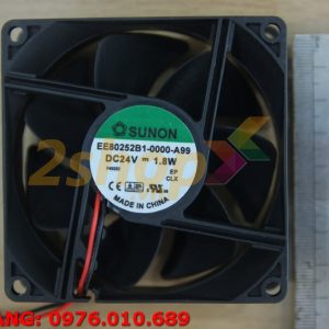 QUẠT SUNON EE80252B1-0000-A99, 24VDC, 80x80x25mm