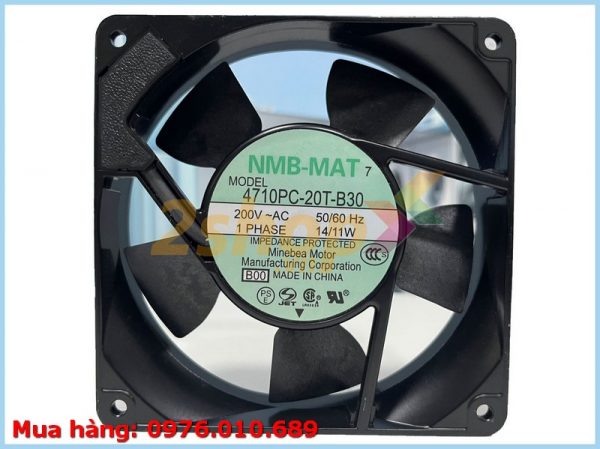 QUẠT NMB 4710PC-20T-B30, 200VAC, 120x120x25mm