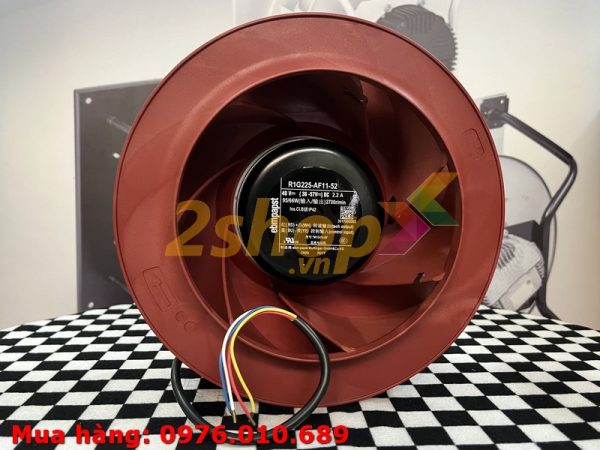 Quạt EBMPAPST R1G225-AF11-52, 48VDC, 225mm