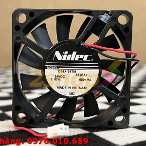 QUẠT NIDEC D05X-24TM, 24VDC, 50x50x10mm