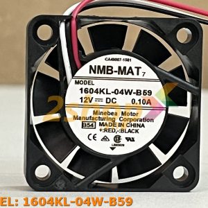 Quạt NMB 1604KL-04W-B59, 12VDC, 40x40x10mm