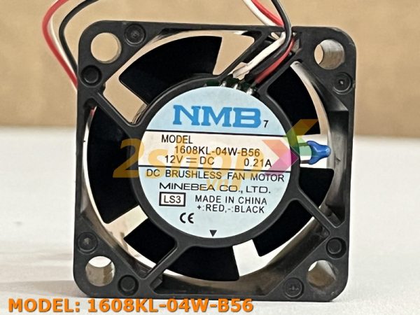 Quạt NMB 1608KL-04W-B56, 12VDC, 40x40x20mm