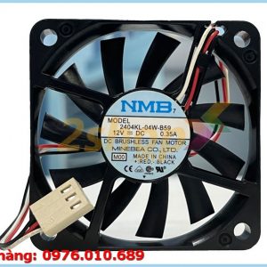 Quạt NMB 2404KL-04W-B59, 12VDC, 60x60x10mm