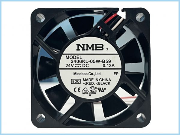 QUẠT NMB 2406KL-05W-B59, 24VDC, 60x60x15mm