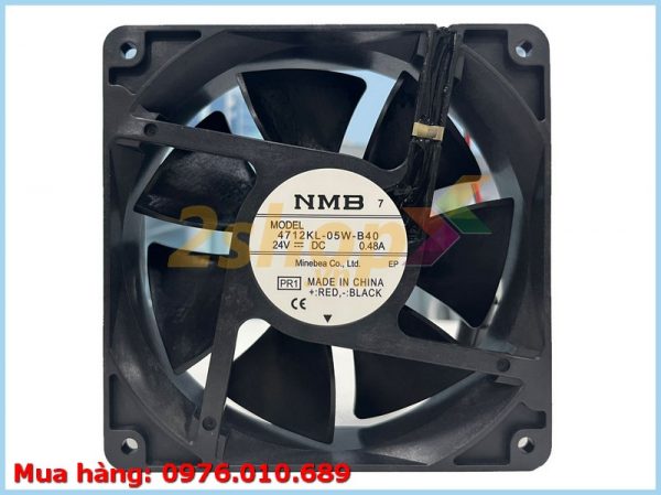 Quạt NMB 4712KL-05W-B40, 24VDC, 120x120x32mm