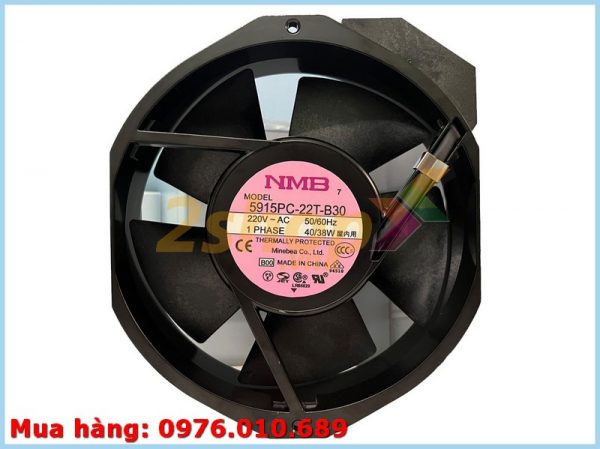 Quạt NMB 5915PC-22T-B30, 220VAC, 172x150x38mm