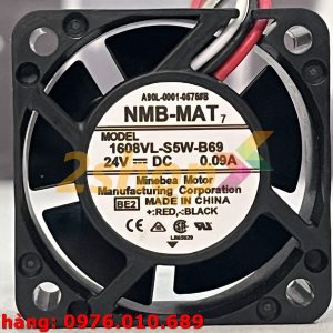 Quạt NMB 1608VL-S5W-B69(A90L-0001-0576#B), 24VDC, 40x40x20mm