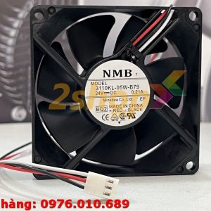 Quạt NMB 3110KL-05W-B79, 24VDC, 80x80x25mm