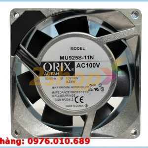 QUẠT ORIX MU925S-11N, 100VAC, 92x92x25mm