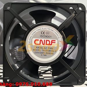 QUẠT CNDF TA12038HSL-2, 220-240VAC, 120x120x38mm