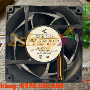 Quạt MELCO MMF-12D24DS-CP1, 24VDC, 120x120x38mm