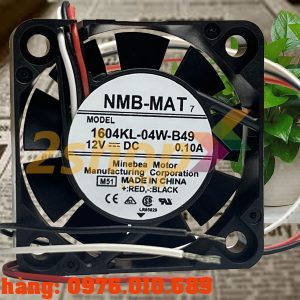 Quạt NMB 1604KL-04W-B49, 12VDC, 40x40x10mm