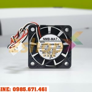 Quạt NMB 1604KL-04W-B49, 12VDC, 40x40x10mm