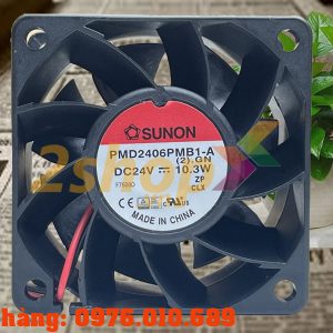 Quạt SUNON PMD2406PMB1-A(2).GN, 24VDC, 60x60x38mm