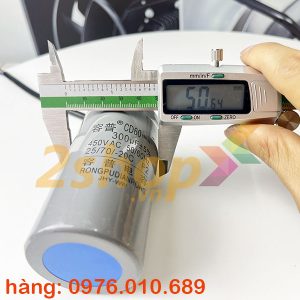 Tụ điện CD60 300uF, 450VAC Dây cắm