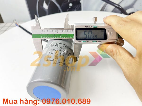 Tụ điện CD60 300uF, 450VAC Dây cắm