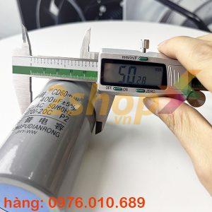 Tụ điện CD60 400uF, 450VAC Dây cắm