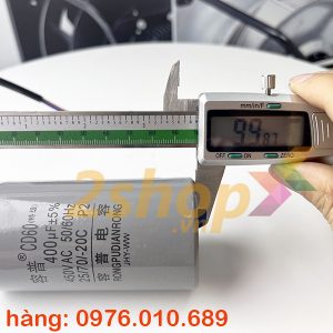 Tụ điện CD60 400uF, 450VAC Dây cắm