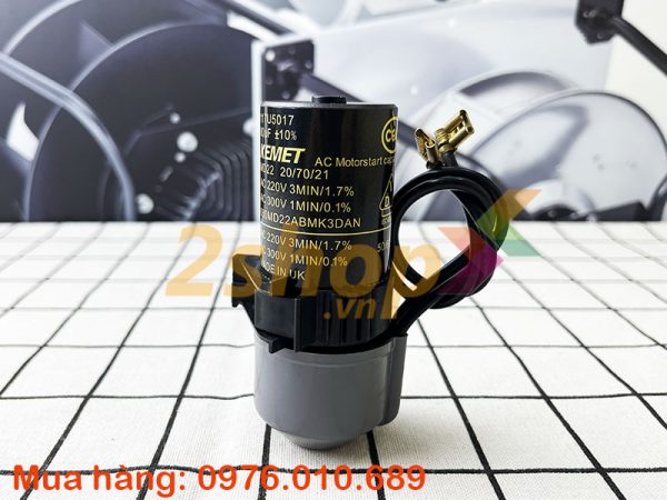 Tụ điện KEMET 080MD22ABMK3DAN, 80uF, 220/300VAC