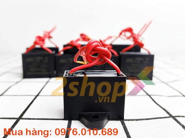 Tụ điện CBB61 2.5uF, 450VAC Dây cắm