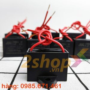 Tụ điện CBB61 2uF, 450VAC Dây cắm