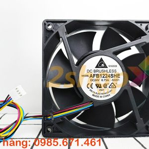 Quạt DELTA AFB1224SHE, 24VDC, 120x120x38mm