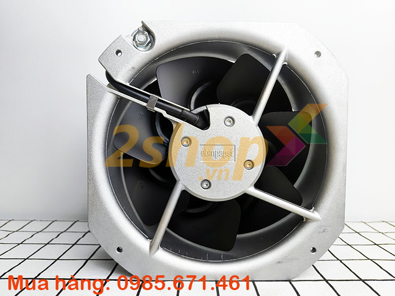 Quạt EBMPAPST W2E200-HK38-01, 230V, 225x225x80mm