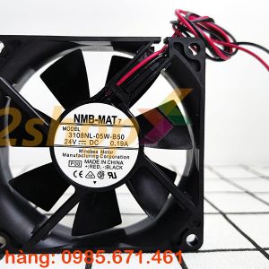 Quạt biến tần NMB 3108NL-05W-B50, 24VDC, 80x80x20mm