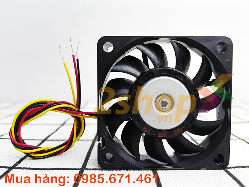 Quạt SANYO DENKI 109P0612H7D01, 12VDC, 60x60x15mm