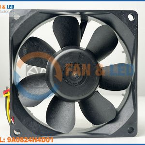 Quạt SANYO DENKI 9A0824H4D01, 24VDC, 80x80x25mm