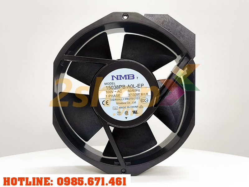 QUẠT NMB 15038PB-A0L-EP, 100VAC, 172x150x38mm