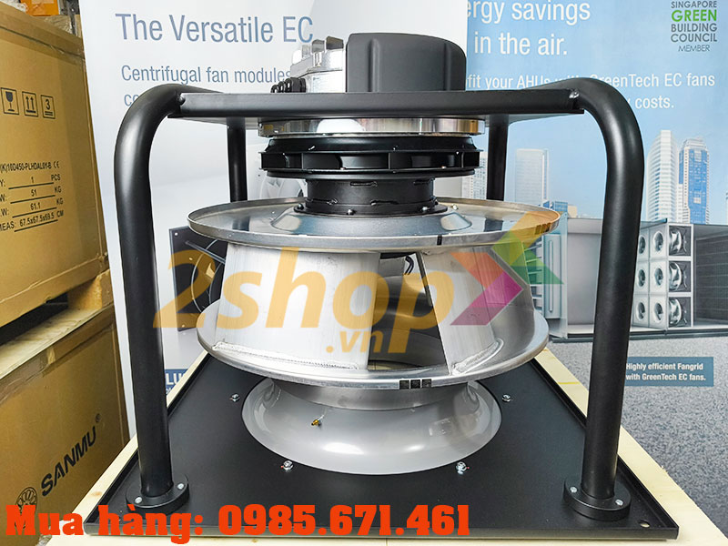 Quạt SANMU ECF(K)10D450-PLHDAL0, 400VAC, 450mm