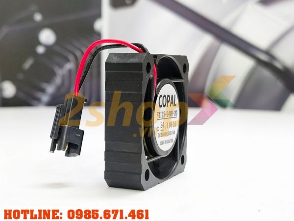 Quạt COPAL F412R-24MB-20, 24VDC, 40x40x10mm
