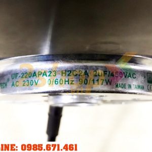 Quạt FULLTECH UF-220APA23H2C2A, 230VAC, 223x71mm